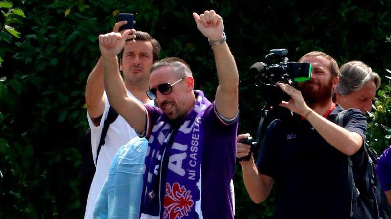 Franck Ribéry musste den FC Bayern im Sommer verlassen