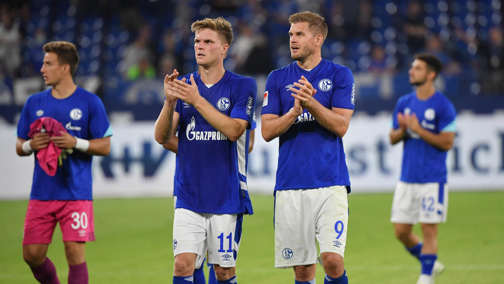 Marius Bülter (l.) und Simon Terodde sollen für die Tore des FC Schalke sorgen
