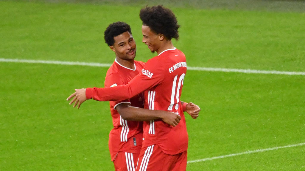 Serge Gnabry und Leroy Sané könnten das neue Traumduo des FC Bayern werden