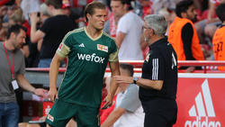 Union-Stürmer Kevin Behrens (l.) erzielte am 1. Spieltag drei Kopfballtore