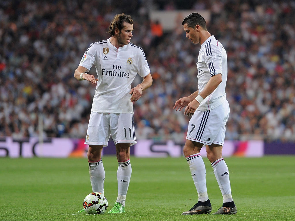 Ein Herz und eine Seele: Gareth Bale (l.) und Cristiano Ronaldo