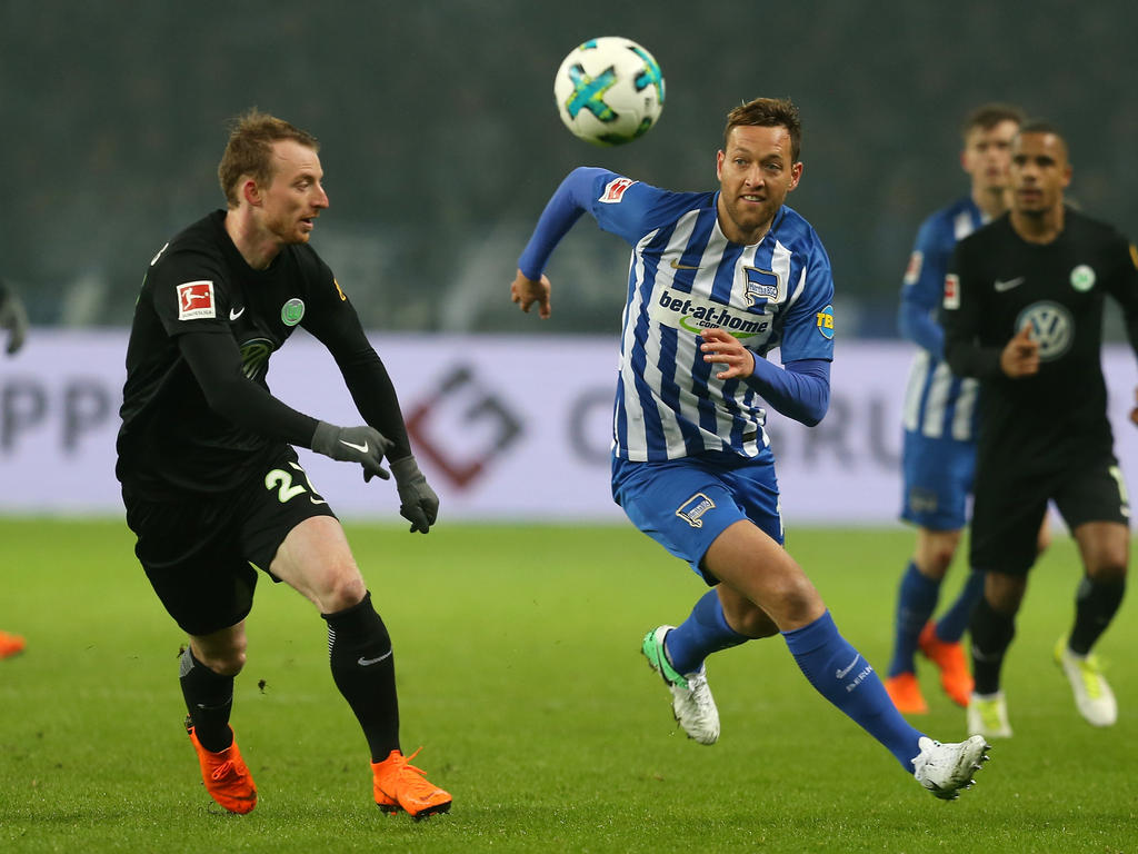 Julian Schieber gibt Abschied von Hertha BSC bekannt