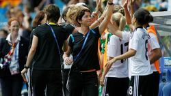 DFB-Trainerin Maren Meinert erwartet ein enges Spiel