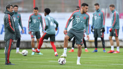 Corentin Tolisso musste das Training am Mittwoch abbrechen