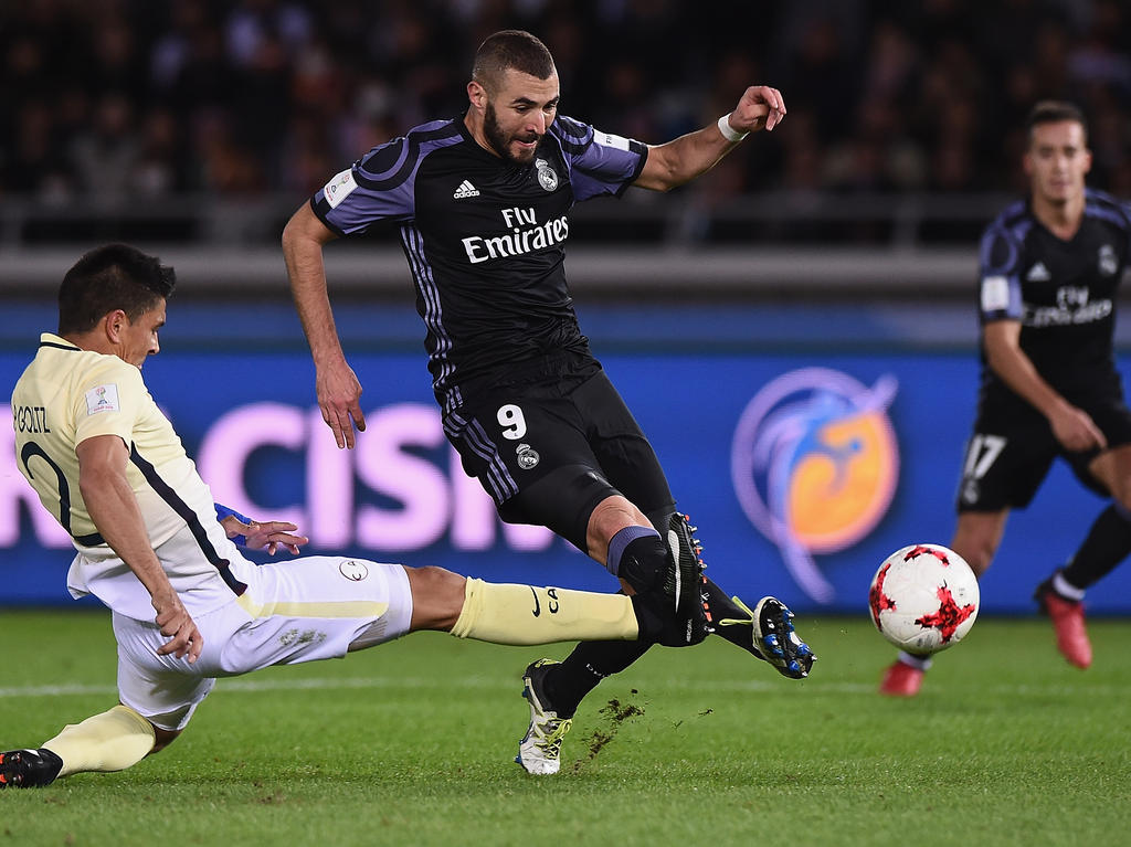 Karim Benzema erzielte im Halbfinale der Klub-WM das 1:0 für Real Madrid