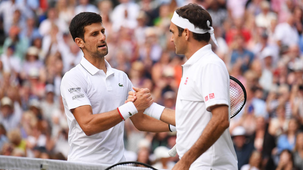 Djokovic (li.) hatte im Finale von Wimbledon am Ende die Nase vorn Djokovic (li.) hatte im Finale von Wimbledon am Ende die Nase vorn