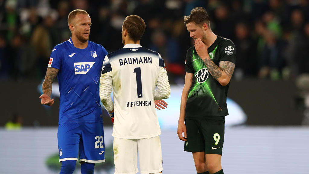 Der VfL Wolfsburg und die TSG aus Hoffenheim trennen sich 1:1-Unentschieden