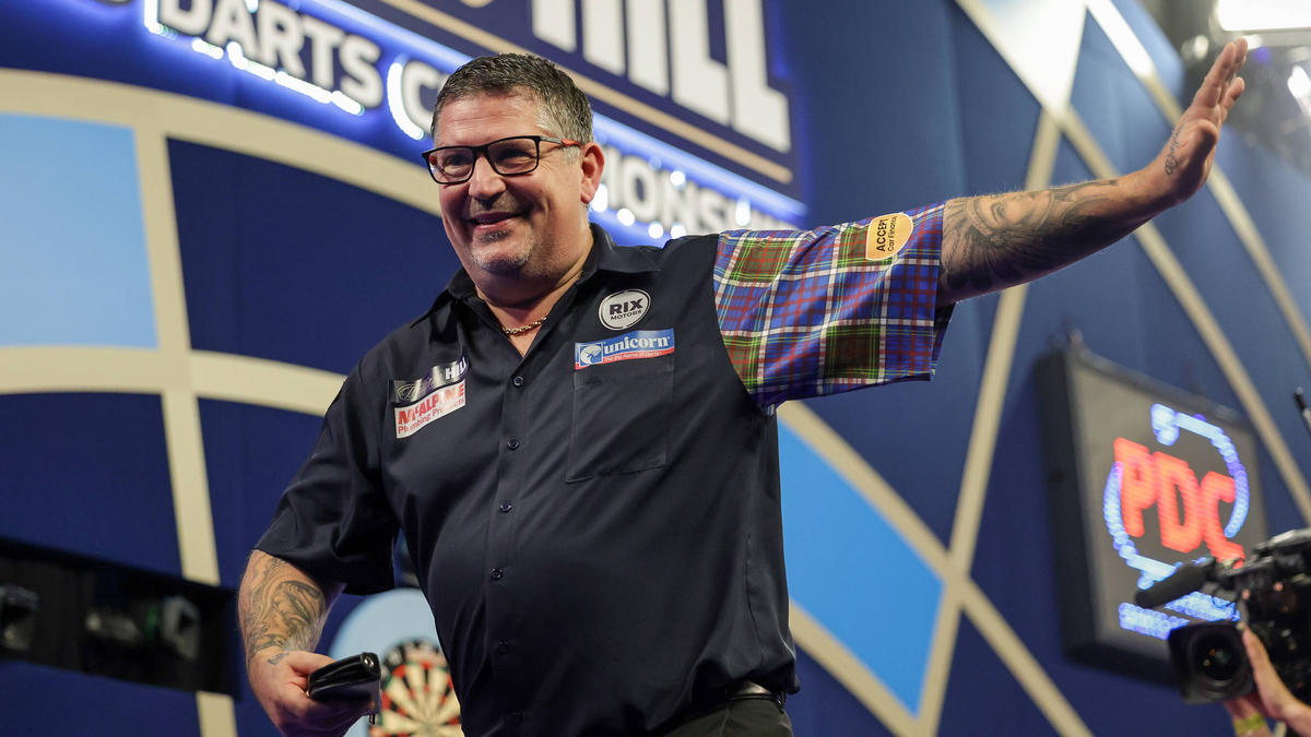 Gary Anderson konnte die WM bereits zweimal gewinnen