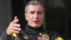BVB-Sportdirektor Michael Zorc ist genervt