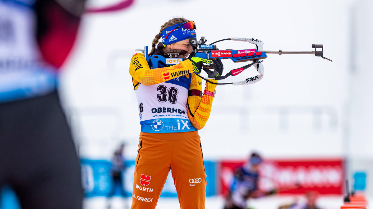 Franziska Preuß verpasste das Podest in Oberhof Franziska Preuß verpasste das Podest in Oberhof