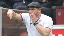 Steffen Baumgart lobt das Team des 1. FC Köln nach dem Derby gegen Gladbach