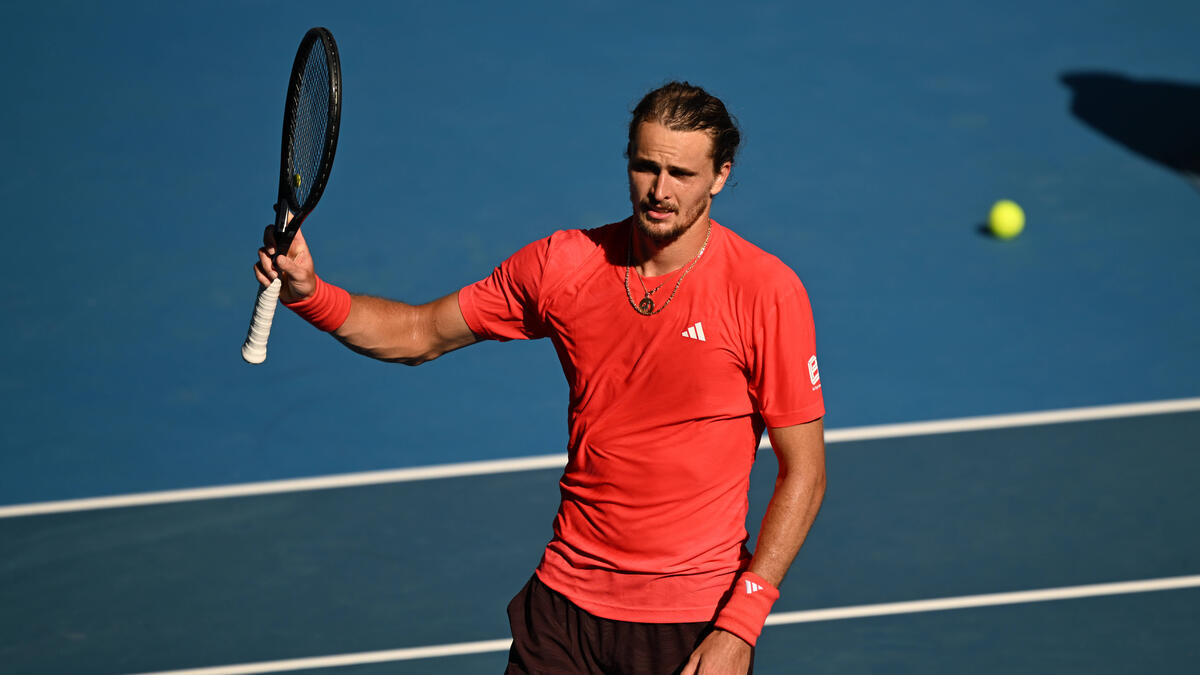 Alexander Zverev träumt vom Finale in Melbourne