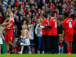Steven Gerrard bekam Unterstützung durch seine drei Töchter