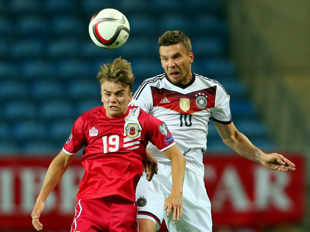 Gibraltrar se enfrentó a Alemania en la clasificación de la Euro. (Foto: Getty)