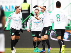 Greuther Fürth konnte sich mit dem Sieg gegen Kaiserslautern von der Abstiegszone entfernen