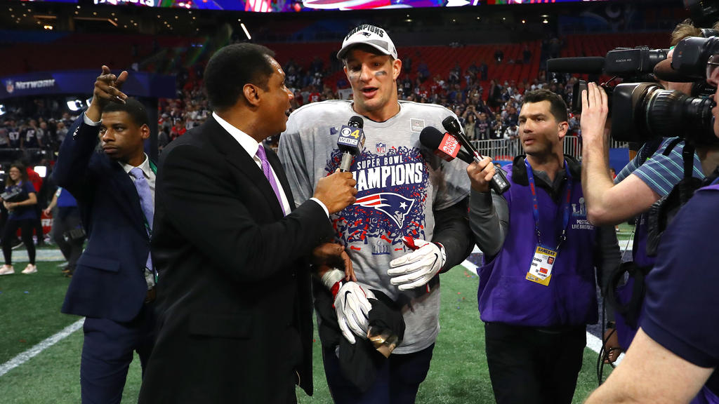 Rob Gronkowski beendet seine Karriere Rob Gronkowski beendet seine Karriere