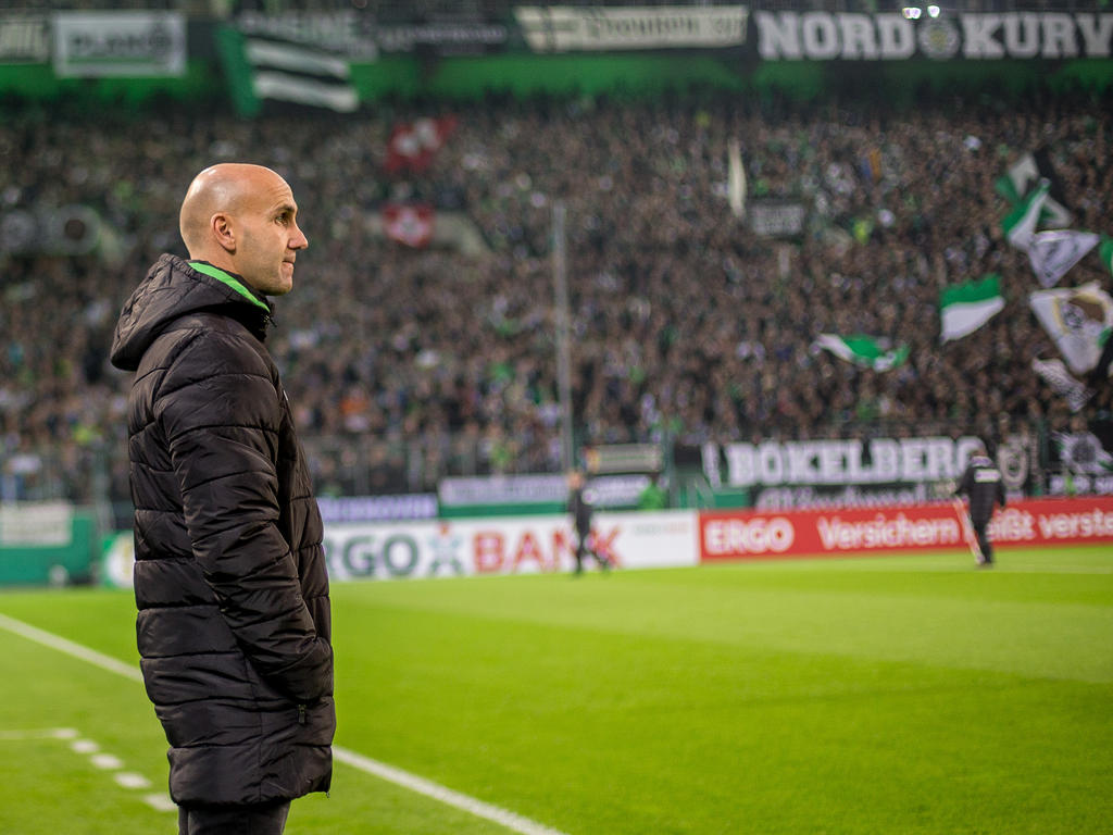 André Schubert fühlt sich im Borussia-Park sehr wohl