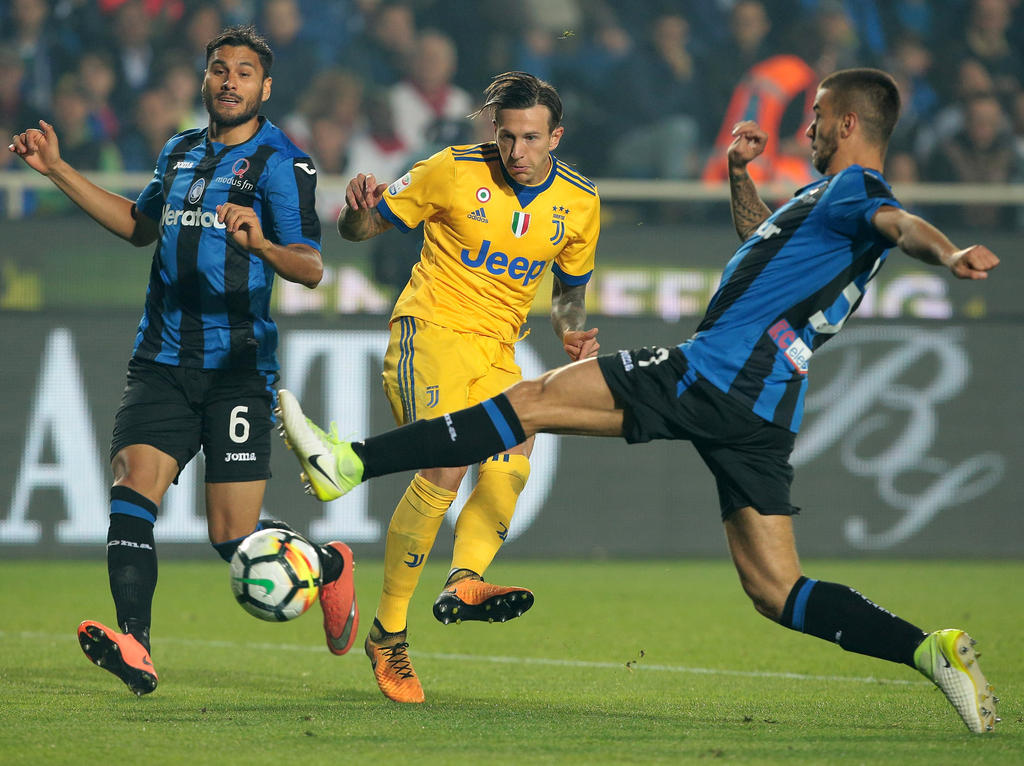 Juventus Turin gab eine 2:0-Führung gegen Atlanta Bergamo noch aus der Hand