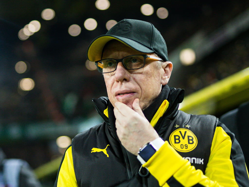 Dortmunds Trainer Peter Stöger sieht kein Mentalitätsproblem in seiner Mannschaft