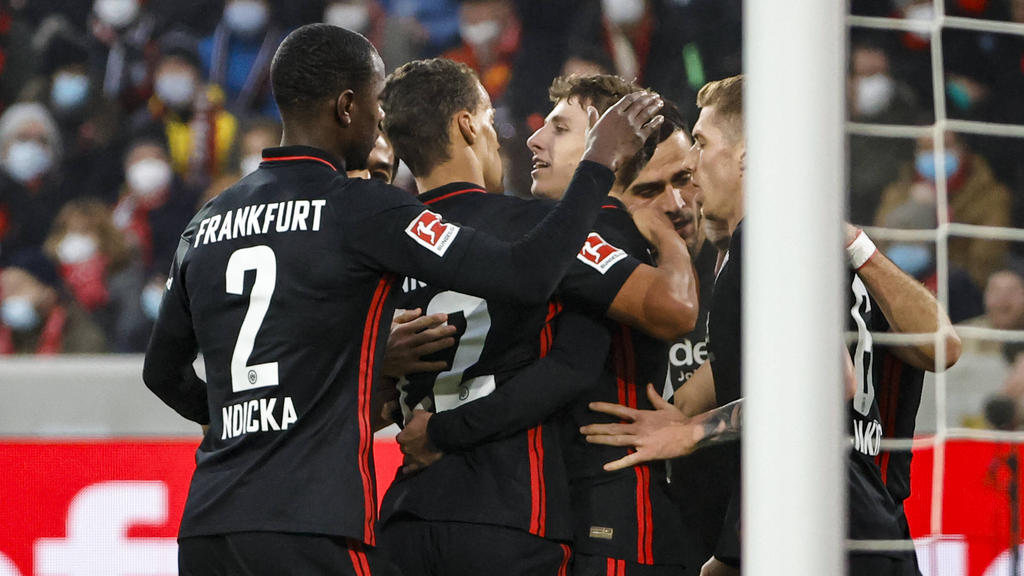 Zweiter Bundesliga-Sieg in Folge für Eintracht Frankfurt