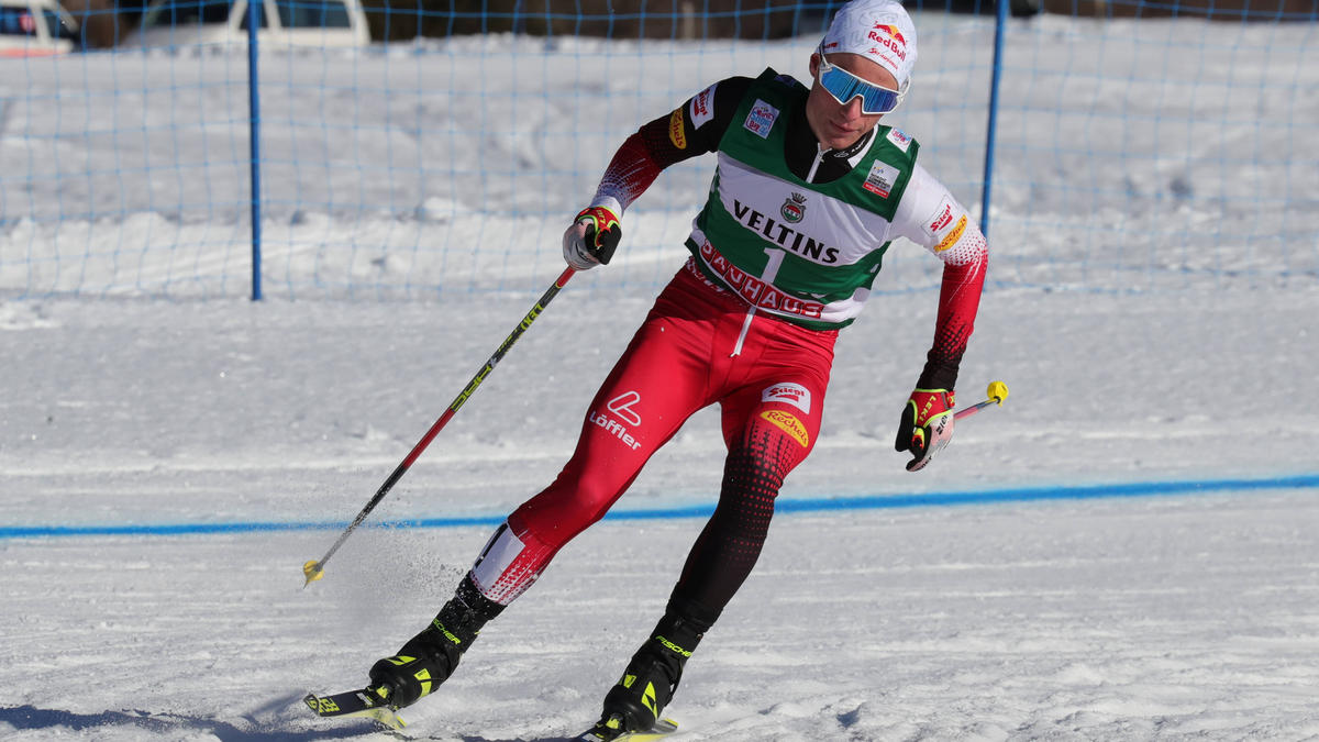 Johannes Lamparter konnte sich beim ersten Wettkampf in Klingenthal durchsetzen
