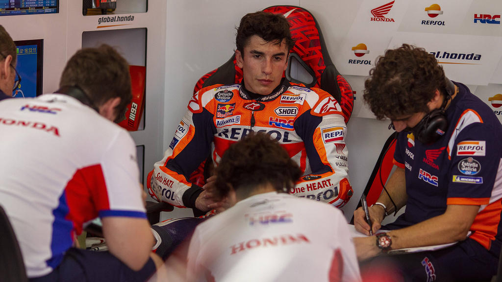 Marc Márquez und Co. hatten eniges zu bemängeln Marc Márquez und Co. hatten eniges zu bemängeln