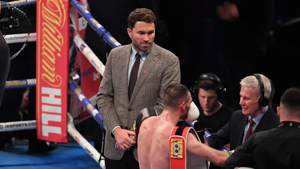Corona: Eddie Hearn fürchtet massive Auswirkungen Corona: Eddie Hearn fürchtet massive Auswirkungen