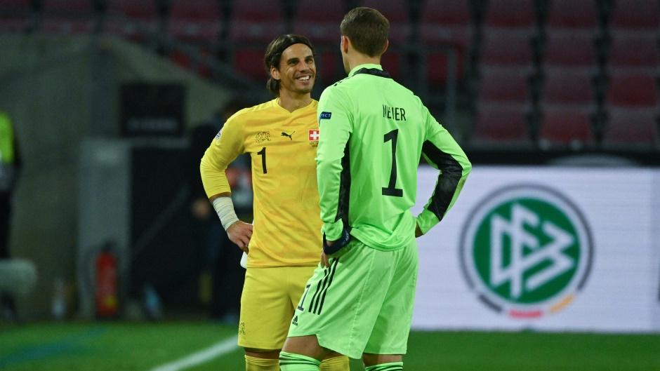 Yann Sommer (links) macht Manuel Neuer starke Konkurrenz im Tor des FC Bayern