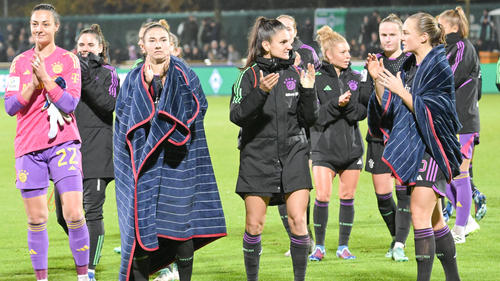 Die Fußballerinnen des FC Bayern wollen gegen PSG eine Reaktion zeigen