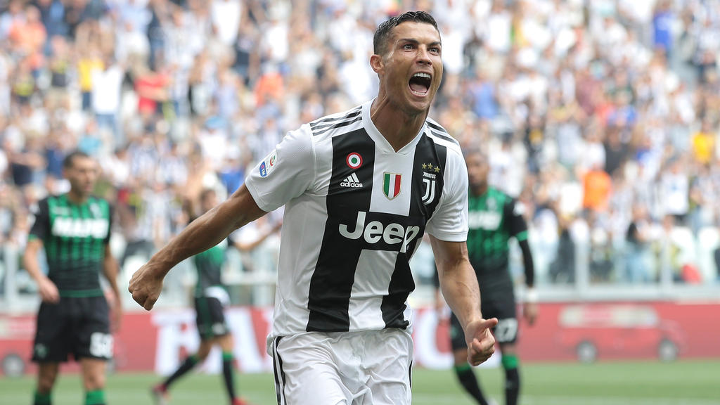Cristiano Ronaldo erzielte einen Doppelpack für Juventus