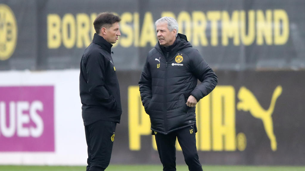 BVB-Coach Lucien Favre hat das Freiburg-Spiel bereits im Kopf BVB-Coach Lucien Favre hat das Freiburg-Spiel bereits im Kopf