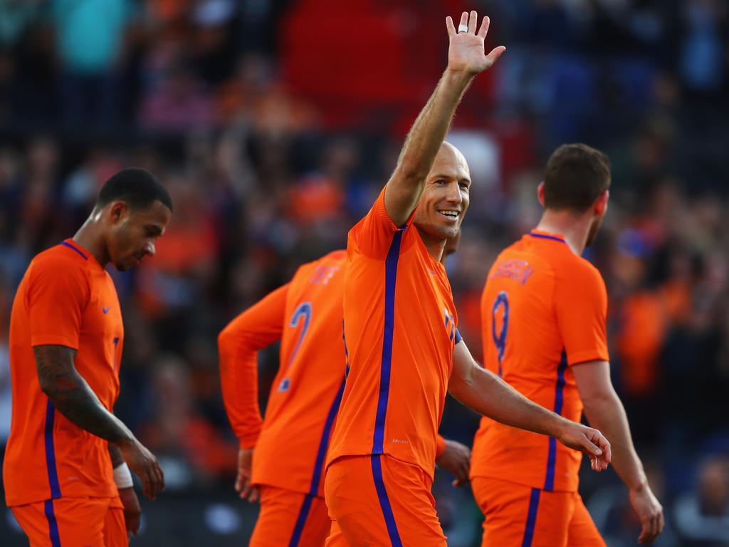 Arjen Robben steuerte einen Treffer und eine Vorlage zum Sieg der Elftal bei