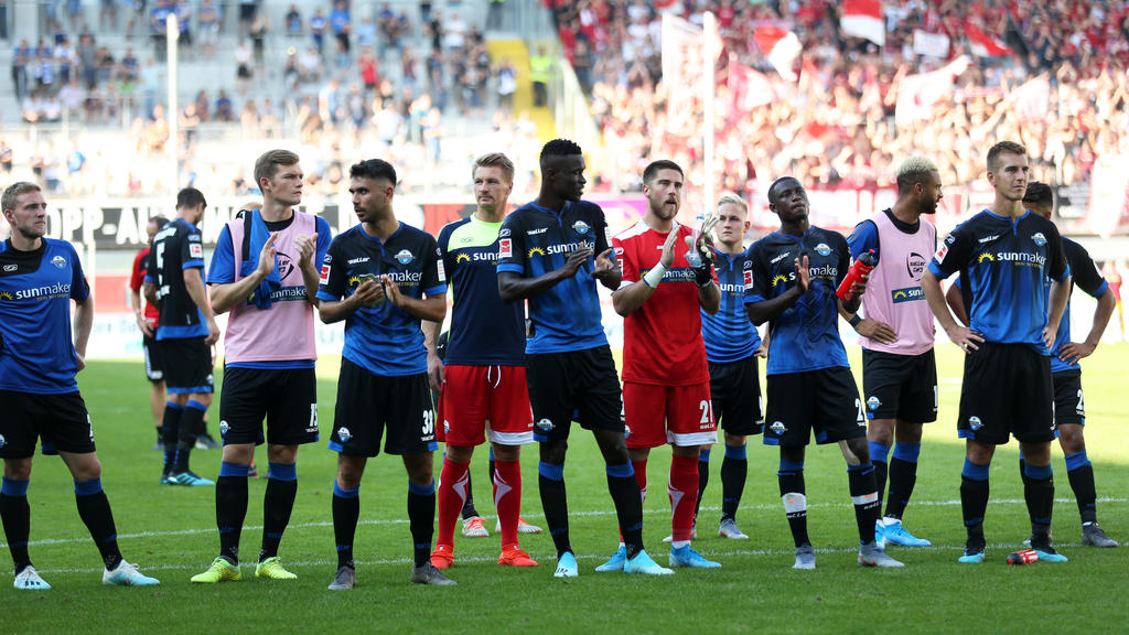 Der SC Paderborn ist mit zwei Niederlagen in die Bundesliga gestartet Der SC Paderborn ist mit zwei Niederlagen in die Bundesliga gestartet