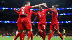 Der FC Bayern feierte gegen Tottenham Hotspur einen 7:2-Kantersieg
