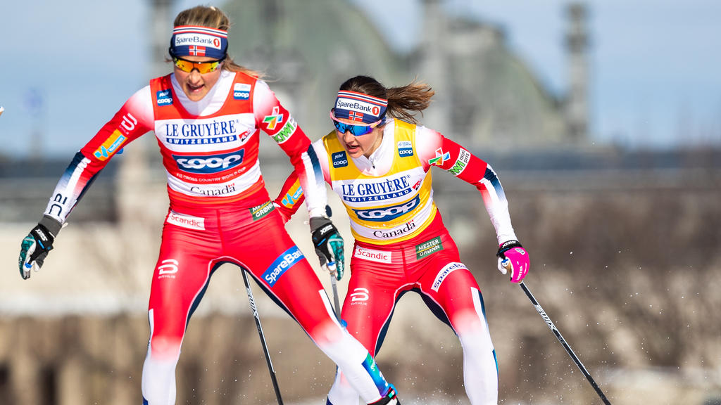 Therese Johaug sicherte sich einen klaren Sieg Therese Johaug sicherte sich einen klaren Sieg