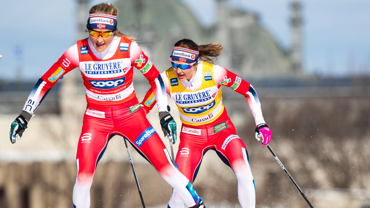 Therese Johaug sicherte sich einen klaren Sieg Therese Johaug sicherte sich einen klaren Sieg