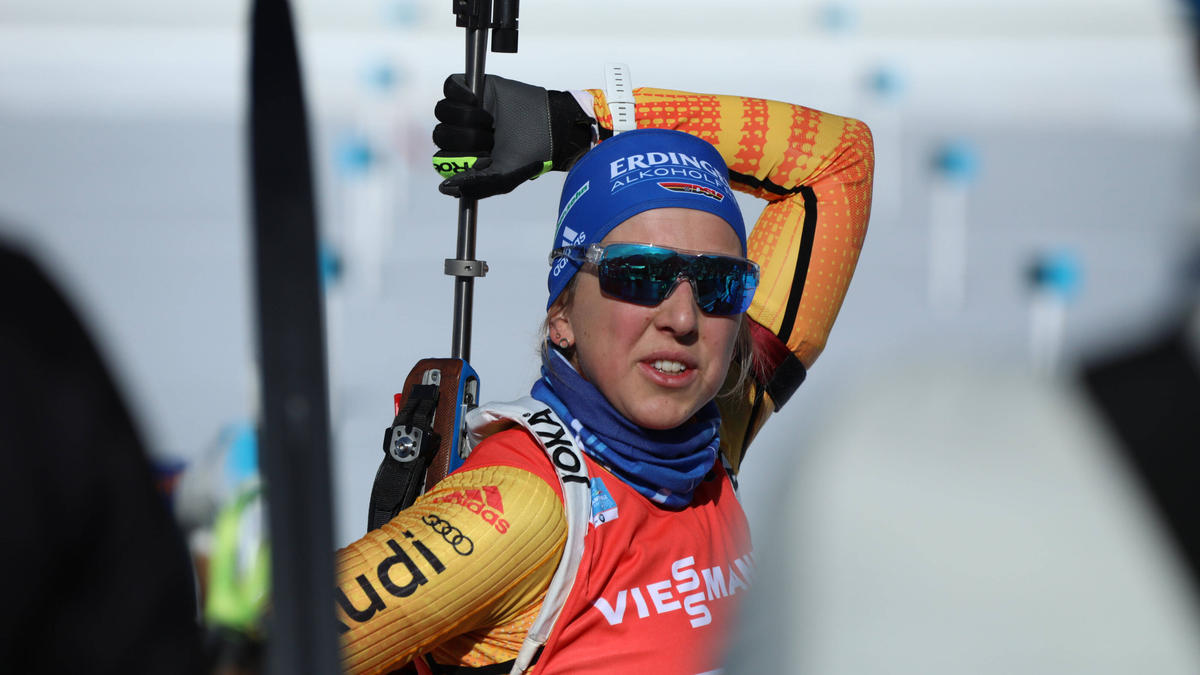 Schwierige Zeiten für Biathlon-Star Franziska Preuß