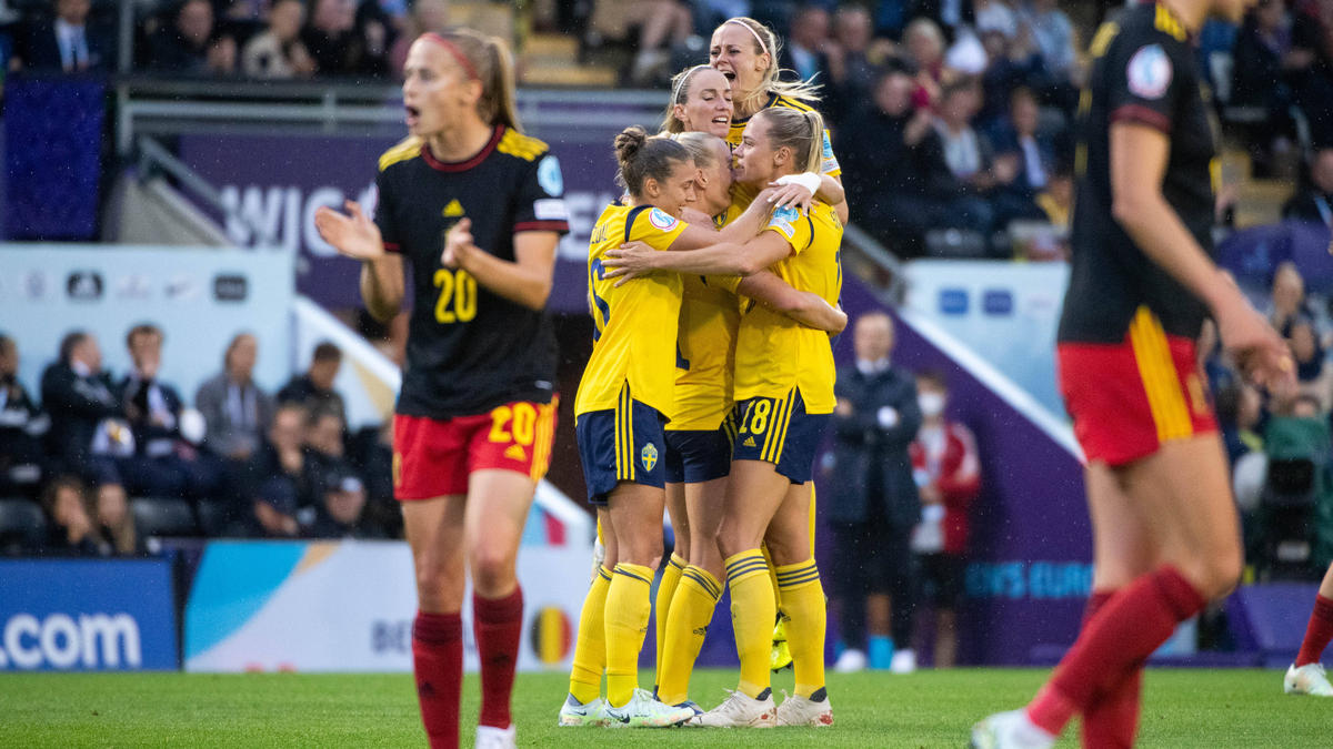 Schweden steht im EM-Halbfinale