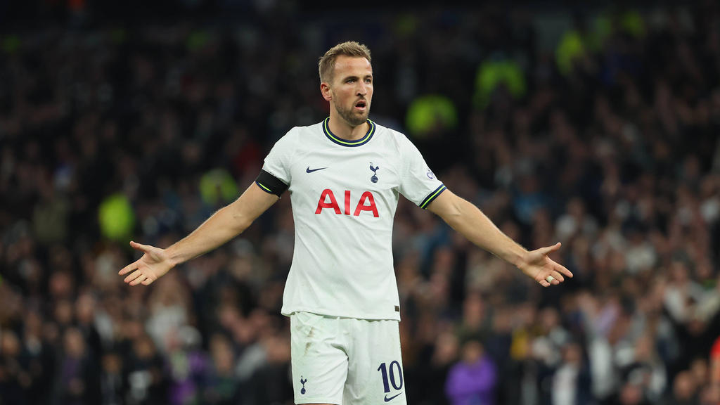 Wird beim FC Bayern gehandelt: Harry Kane von Tottenham Hotspur Wird beim FC Bayern gehandelt: Harry Kane von Tottenham Hotspur