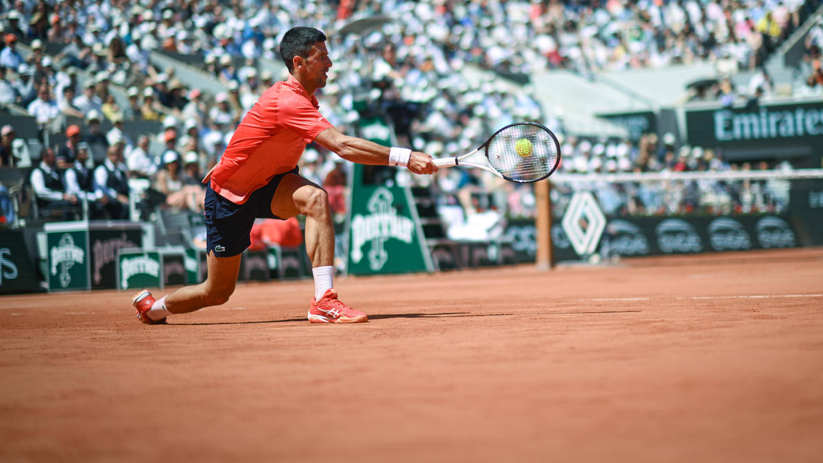 Novak Djokovic hat es ins Halbfinale der French Open geschafft