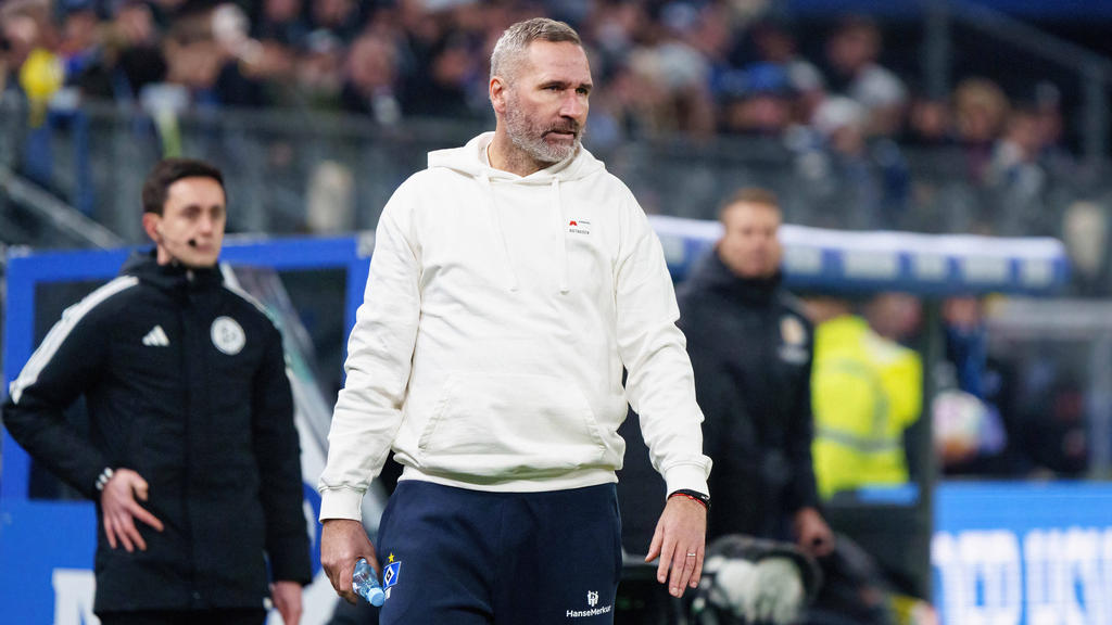 Tim Walter will mit dem HSV den Derbysieg Tim Walter will mit dem HSV den Derbysieg