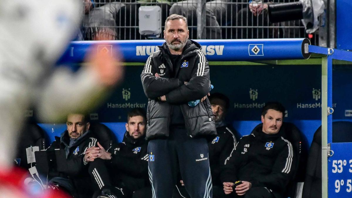 Der HSV hat Tim Walter von seinen Aufgaben entbunden