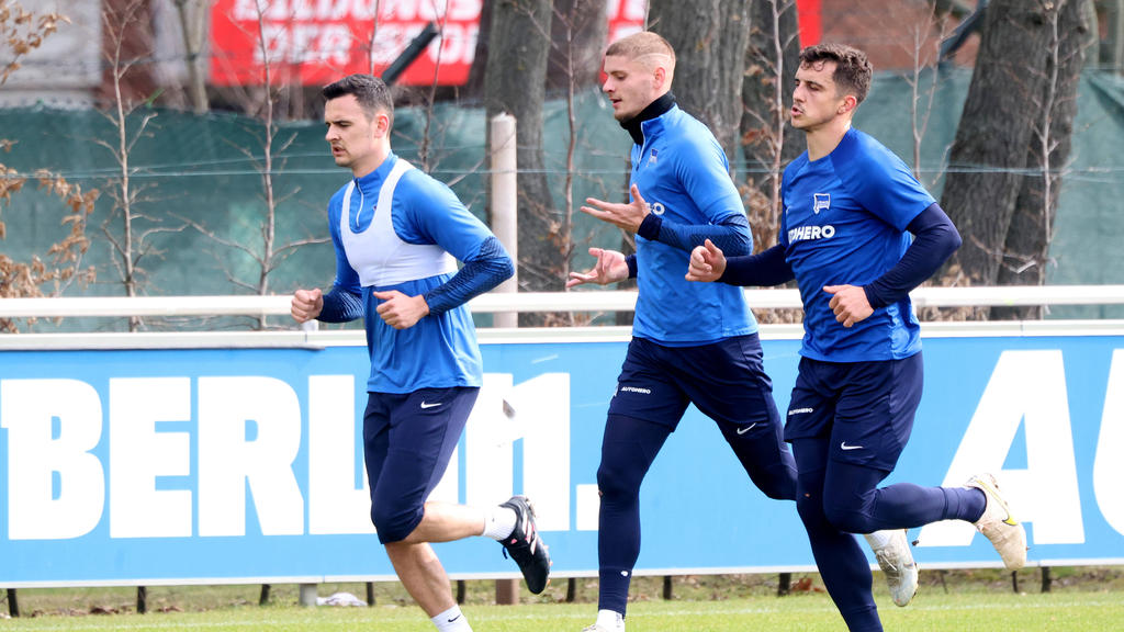 Filip Uremovic (l.) und Marc Oliver Kempf (r.) könnten Hertha BSC noch verlassen