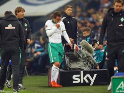 Philipp Bargfrede verletzte sich in der Partie gegen Schalke schwer