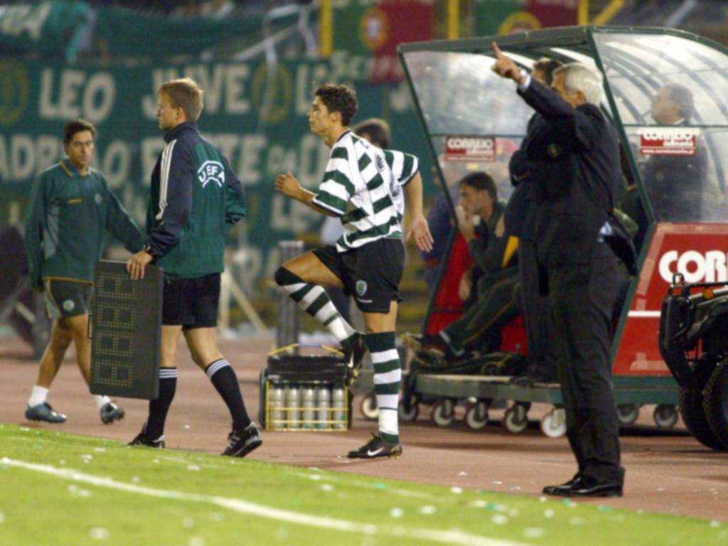Ronaldo comenzó su carrera en el Sporting de Liboa en 2002. (Foto: Getty)