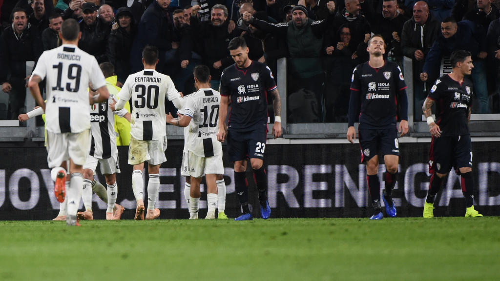 Juventus steht in der Serie weiter an der Tabellenspitze