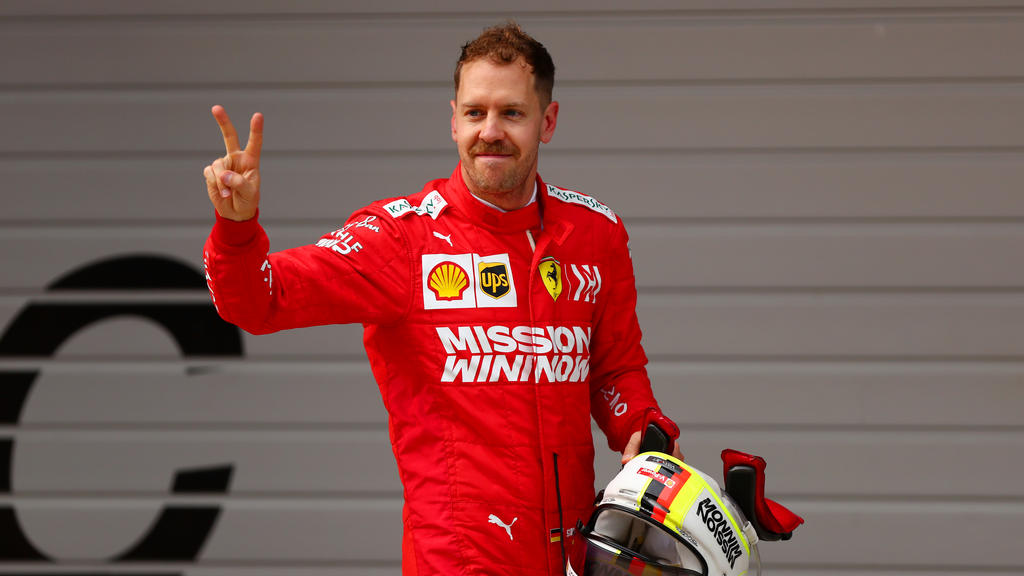 Sebastian Vettel ist mit seinem Ferrari nicht grundsätzlich unzufrieden Sebastian Vettel ist mit seinem Ferrari nicht grundsätzlich unzufrieden