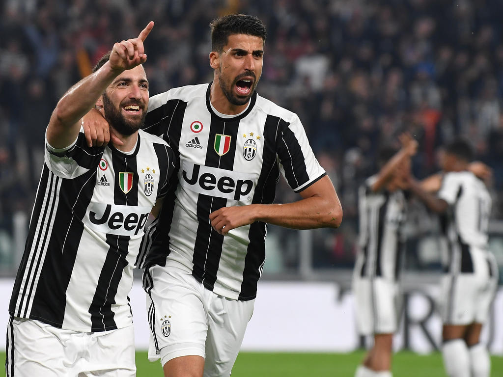 Sami Khedira und Juventus Turin sein weiter auf Meisterkurs