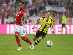 Emre Mor (r.) kam beim BVB in der letzten Saison nur selten zum Zug