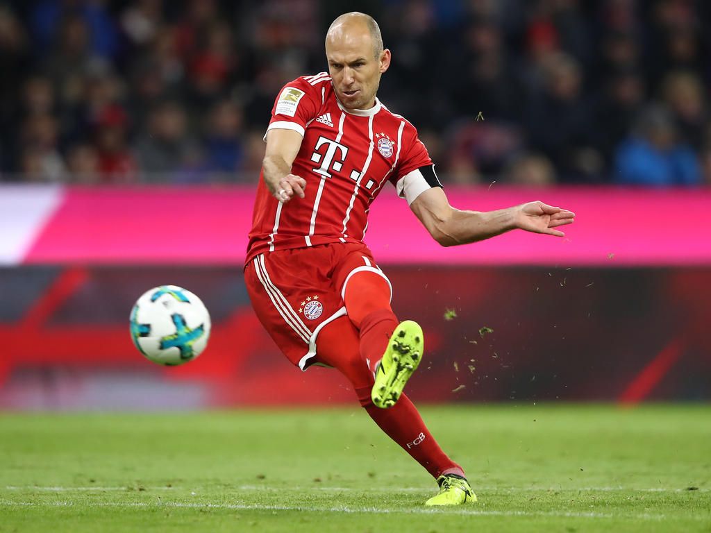 Arjen Robben hat wie immer große Ziele mit seinem FC Bayern